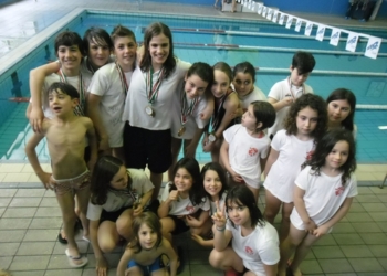 Uisp Nuoto Orvieto sul gradino più alto del podio del campionato regionale Uisp