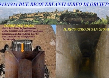 Due ricoveri antiaerei ad Orvieto. 1943-44