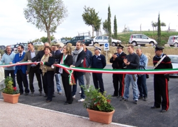 San Venanzo. Inaugurazione dei lavori di asfaltatura della strada comunale di Civitella dei Conti