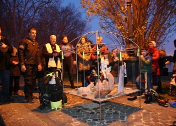 A Bolsena si può ammirare il suggestivo presepe subacqueo