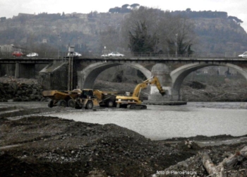 Lavori sul Paglia. Il disegno del nuovo corso