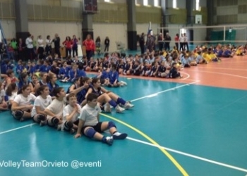 Successo ad Orvieto per il raggruppamento minivolley