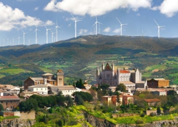 Questo l’impatto delle pale eoliche sul paesaggio
