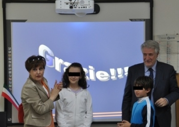 Inaugurazione delle Lavagne Interattive Multimediali della scuola primaria di Sferracavallo