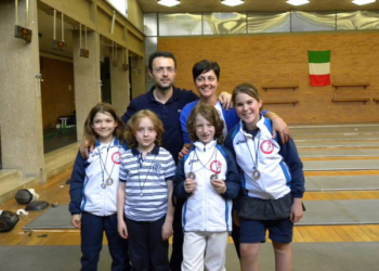 UISP SCHERMA ORVIETO FA IL PIENO AL TROFEO ESORDIENTI DI TERNI