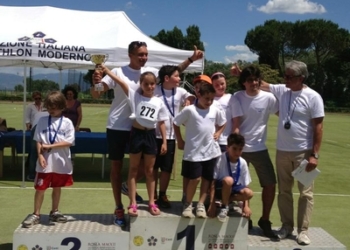 Trofeo Nazionale di Pentatlhon Moderno. Debutto della squadra orvietana “Pertica”