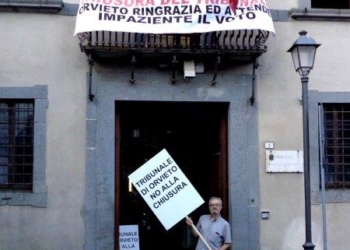 Occupazione del tribunale
