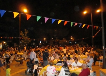 Serata a piazza degli aceri