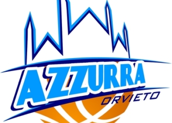 Nuovo logo della Cestistica Azzurra Orvieto.