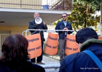 Manifestazione per il Paglia