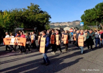 Manifestazione per il Paglia