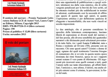 Successo per la scrittrice orvietana Laura Calderini, vincitrice del Premio nazionale “Letteratura Italiana LCE”
