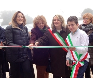 Inaugurato il nuovo edificio che ospiterà la scuola media di San Venanzo