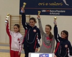 UISP Scherma Orvieto protagonista a Jesi con 6 podi su 11 partecipanti