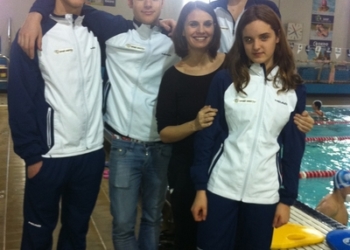 Ai blocchi di partenza i quattro atleti orvietani