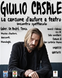 Giulio Casale a San Lorenzo Nuovo