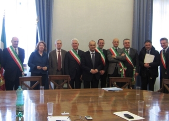 Delegazione di sindaci della provincia di Viterbo al Viminale