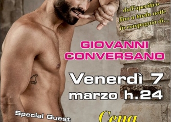 Direttamente da “Uomini e donne” Giovanni Conversano festeggerà le donne al locale Zanzibar di Allerona scalo