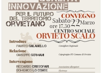 Il PD discute di “Lavoro, qualità e innovazione per il futuro del territorio orvietano”