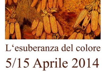 L’esuberanza del colore. Espone Antonio Naddeo