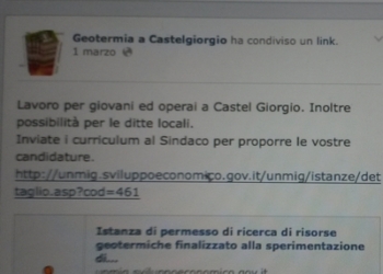 Lo strano caso dei curricula da inviare al sindaco