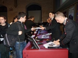 Incontro studenti e  Arma dei Carabinieri