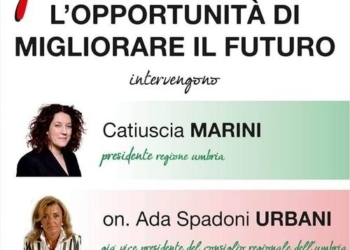 Fusione. In campo Catiuscia Marini e Ada Urbani