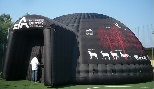 Inaugurato il Palalupo tour