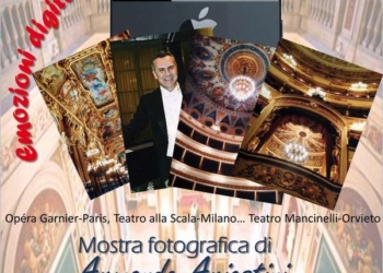Mostra fotografica comparativa tra il Teatro alla Scala di Milano, l’Opéra di Parigi e il Teatro Mancinelli