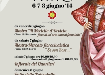 Anteprima di Orvieto in fiore ….si parte da …..