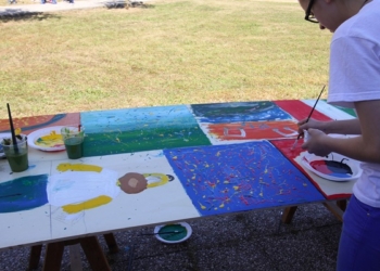 “Cuore di Rosa” fa fiorire un laboratorio di pittura per i più piccoli