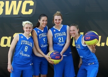 Baldelli al campionato mondiale 3 contro 3 a Mosca