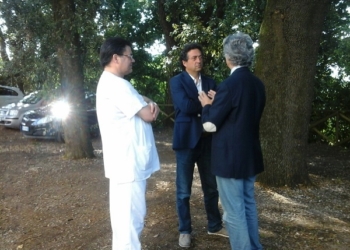 Il sindaco Germani ha fatto visita agli anziani ospiti del Piccolomini Febei “Villa San Giorgio”