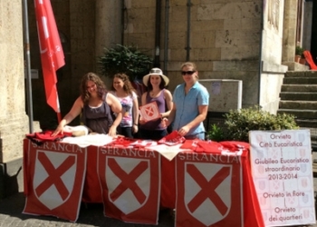 Orvieto e gli  studenti d’italiano dell’università americana Drew University del New Jersey