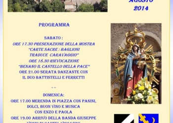 Festa di Maria santissima della neve a Benano