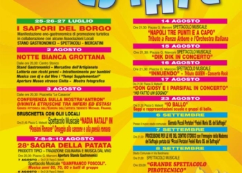 Estate a Grotte di Castro. Il programma