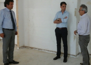 Sono ripresi i lavori di riqualificazione dell’ex scuola elementare di viale Primo Maggio di Orvieto