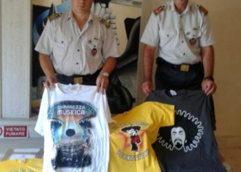 Prodotti contraffatti e sostanze stupefacenti al Concerto di Caparezza