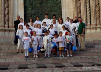Uisp scherma Orvieto al più grande flashmob di scherma del mondo