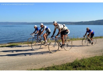 Pedalando indietro nel tempo “LA CARRARECCIA”  a Bolsena
