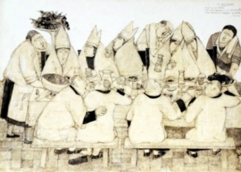 “…Di vin sacro e vin profano. Ed altro ancora!” Una grande Rassegna monografica sul tema del Bere e del Banchetto nella satira graffiante di Franco Gentili