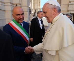 La beata Vanna da papa Francesco