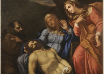 Oratorio della Misericordia: “La Pietà” dell’Oratorio è una copia da Annibale Carracci