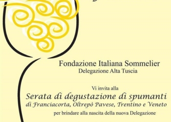 Una degustazione di “Grandi spumanti” al Muvis per brindare alla nascita della Delegazione Alta Tuscia della FIS