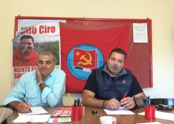 I Comunisti italiani escono dalla coalizione. Pelini e Zeno: “Ci cacciano”