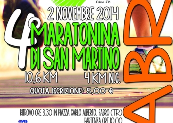 4° Maratonina di San Martino di Fabro… maratonina e non solo