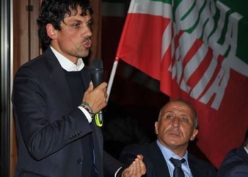 Il sindaco Andrea Romizi ad Orvieto