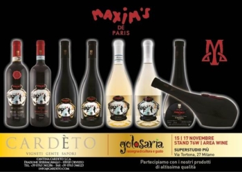 Cardèto con i prodotti a marchio Maxim’s tra i protagonisti di Golosaria#2014