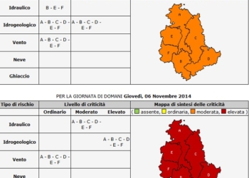 Maltempo, verso l’allerta elevata. Le scuole ad Orvieto restano aperte. Parcheggio in zone disco senza limite per i pendolari