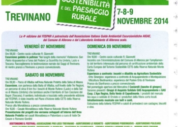 Festival della sostenibilità e del paesaggio rurale. A Trevinano
